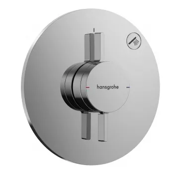 Hansgrohe DuoTurn S Sajauktājs slēptai uzstādīšanai, 1 funkcija, hroms