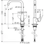 HANSGROHE Focus virtuves maisītājs 31820000 hroms