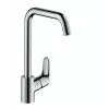 Hansgrohe Focus M41 Vienas sviras virtuves maisītājs Inox 31820800