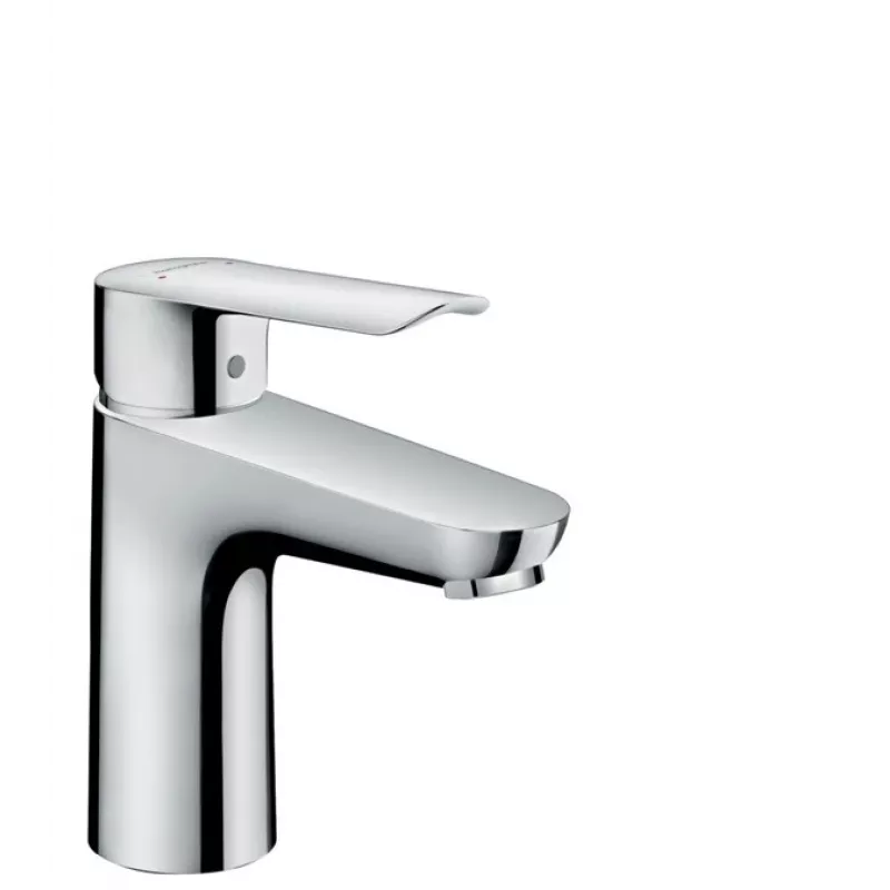 HANSGROHE Logis E 100 Jaucējkrāns ar pārpildes aizbāzni, hroms
