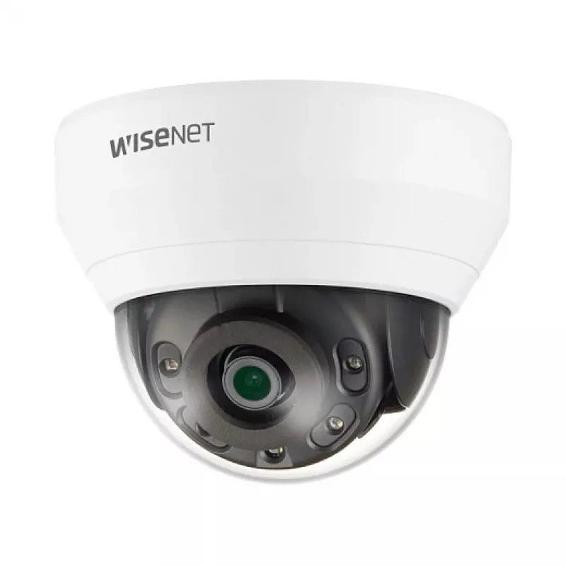 HANWHA VISION QND-6012R1 2MP Iekštelpu fiksēta kupola IP kamera ar 2.8mm objektīvu, IR, WDR, PoE