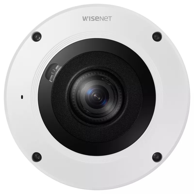 Hanwha XNF-9013RV 12MP āra fisheye IP kamera ar PoE, IR, IP66, IK10