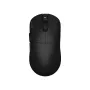 Hator Quasar 3S Pro bezvadu spēļu pele, melna, 26000 DPI, optiskā, 2.4 GHz, USB-C, labā roka, RGB