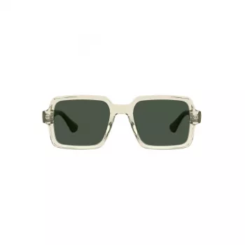 HAVAIANAS Unisex Manaus Saulesbrilles MANAUS-40G - Zaļas lēcas, Melns rāmis, 52/19/145 mm