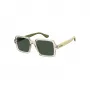 HAVAIANAS Unisex Manaus Saulesbrilles MANAUS-40G - Zaļas lēcas, Melns rāmis, 52/19/145 mm