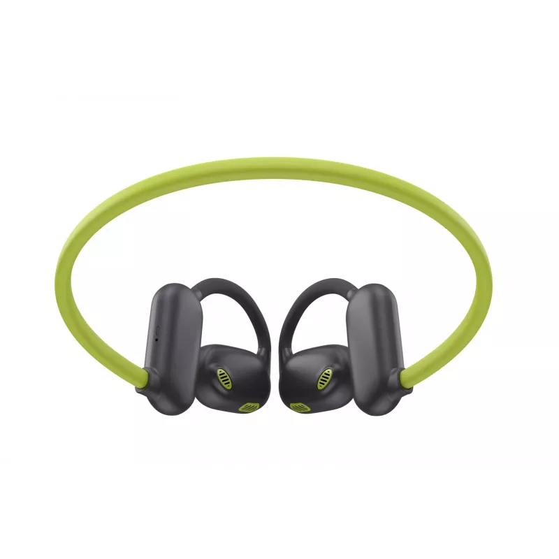 HAVIT E553BT Bluetooth 5.0 bezvadu kaklasiksnas austiņas - zaļas