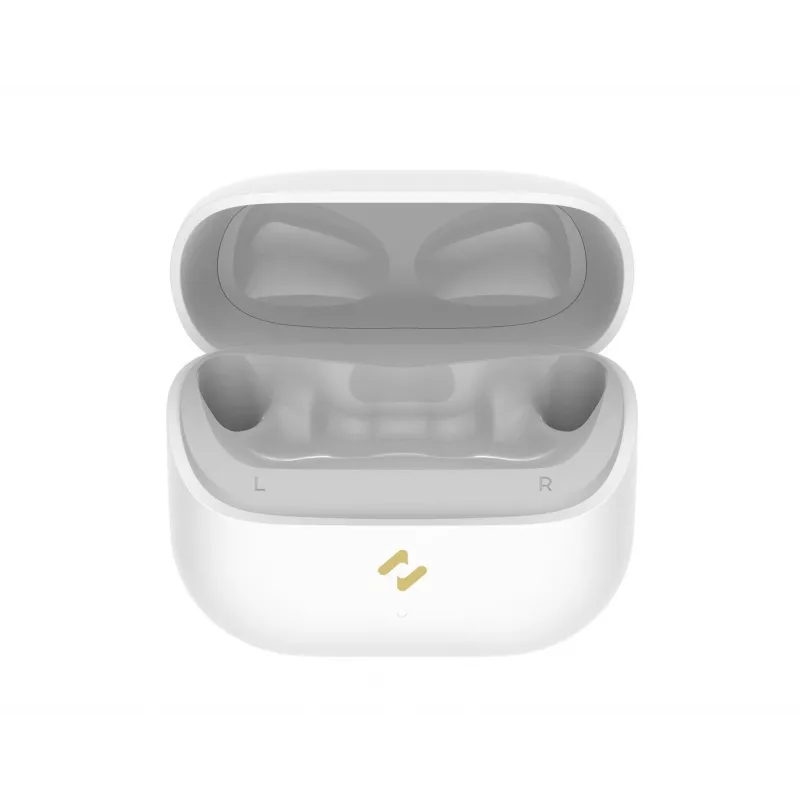 HAVIT TW982 True Wireless Stereo Earbuds ar Bluetooth 5.3, skārienvadību, IPX4 ūdensizturību un uzlādes futrāli – balts