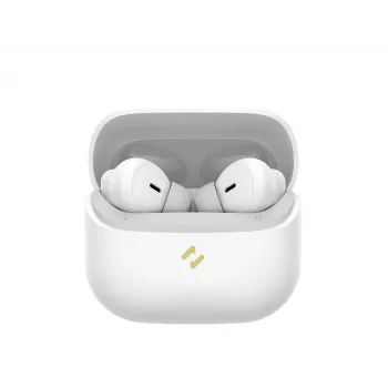 HAVIT TW982 True Wireless Stereo Earbuds ar Bluetooth 5.3, skārienvadību, IPX4 ūdensizturību un uzlādes futrāli – balts