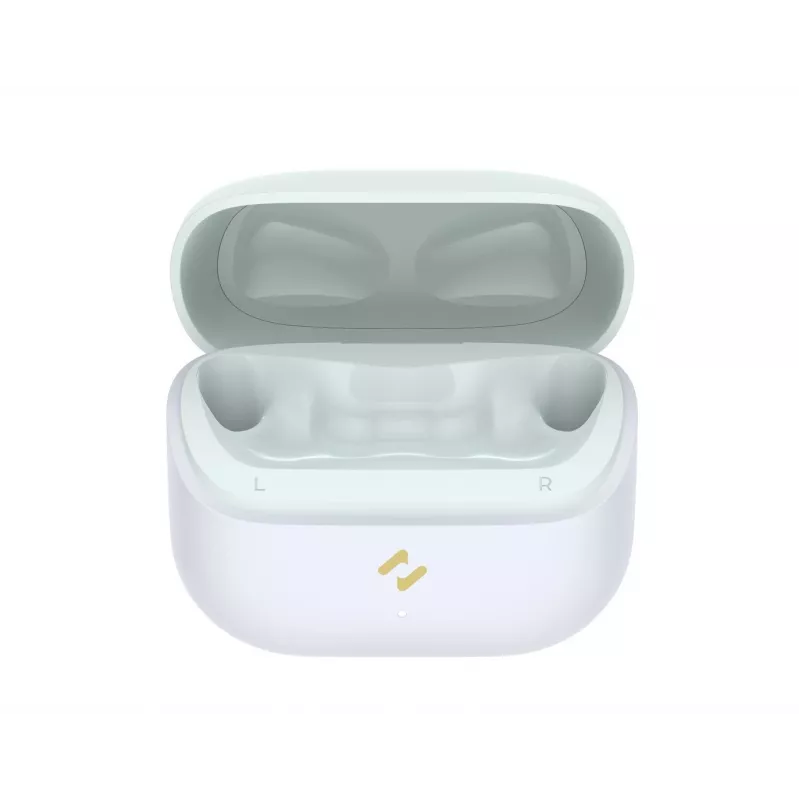 HAVIT TW982 patiesi bezvadu stereo austiņas ar uzlādes futrāli, Bluetooth 5.3, IPX4, zilas