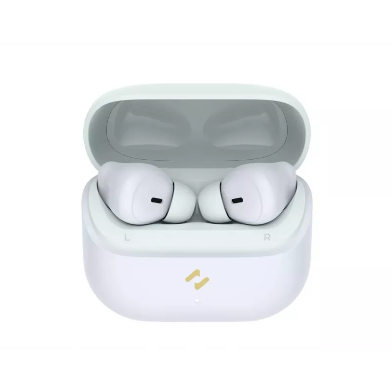 HAVIT TW982 patiesi bezvadu stereo austiņas ar uzlādes futrāli, Bluetooth 5.3, IPX4, zilas