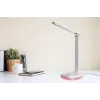 Hawk HWDL001WH LED galda lampa balta, 7 W skārienjutīgs dimmeris, 3 krāsu temperatūras, USB uzlādes ports