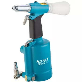 HAZET 9037N-2 Pneumatiskā kniedēšanas pistole 2,4–5,0 mm ar 5 sprauslām
