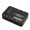 HDCVT HDS-B51 5x1 HDMI 2.0 pārslēdzējs 4K@60Hz HDR10 Dolby Vision HDCP 2.2 18Gbps ar IR tālvadību