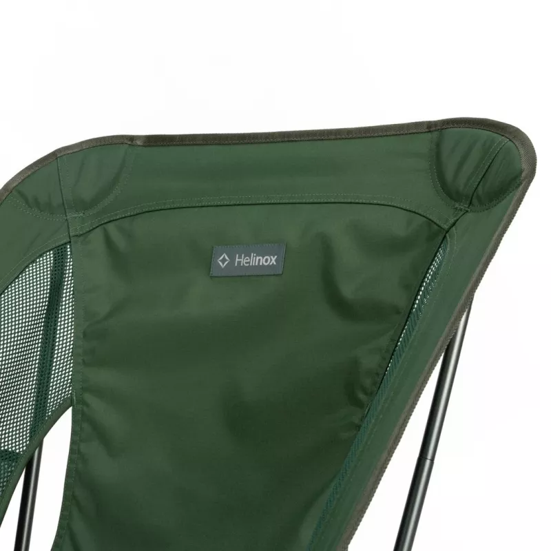Helinox Chair One (re) Saliekamais Kempinga Krēsls - Meža Zaļš, Pārstrādāts 600D Poliesters, DAC Alumīnija Rāmis, 145 kg Ietilpība