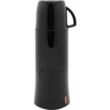 Helios Elegance vakuumā izolēta termokrūze 0,75 L melna 5443-002