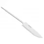 Helle #1075 trīskārši laminēts nerūsējošā tērauda naža asmens sagatave, 100 mm, Scandi slīpums, Drop Point, pulēts