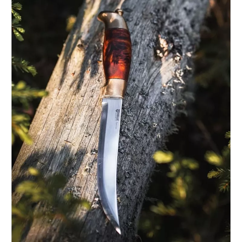 Helle Dyre Vaa H3LS Dark CB LTD Edition Fixed Blade Knife