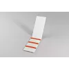 HellermannTyton HELASIGN Pašlaminējošas kabeļu marķēšanas etiķetes, sarkanas/caurspīdīgas, 19 x 38 mm, 60 etiķetes (10 loksnes pa 6), PVC 598-31402