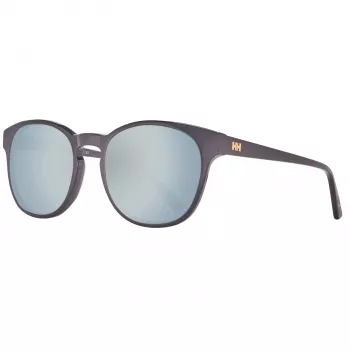 HELLY HANSEN HH5005-C01-51 Unisex saulesbrilles - melns rāmis, pelēkas lēcas, 51 mm