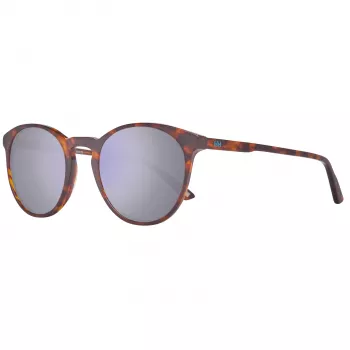 Helly Hansen HH5010-C04-50 Sieviešu saulesbrilles, taisnstūra acetāta rāmis, dūmu pelēkas polikarbonāta lēcas, 50/22/140 mm