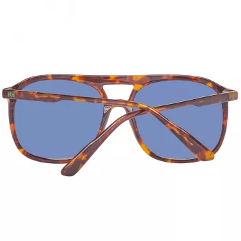 HELLY HANSEN HH5019-C02-55 Vīriešu sporta taisnstūra saulesbrilles, matēti melnas, dūmu pelēkas lēcas, 55/17/140 mm