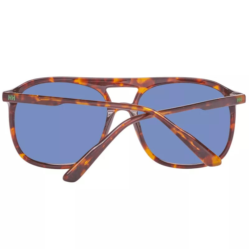 HELLY HANSEN HH5019-C02-55 Vīriešu sporta taisnstūra saulesbrilles, matēti melnas, dūmu pelēkas lēcas, 55/17/140 mm