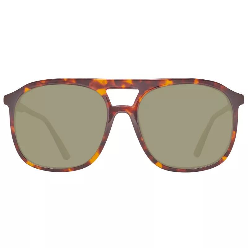 HELLY HANSEN HH5019-C02-55 Vīriešu sporta taisnstūra saulesbrilles, matēti melnas, dūmu pelēkas lēcas, 55/17/140 mm