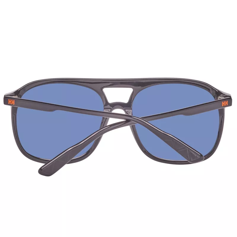 Helly Hansen Men's Sunglasses HH5019-C01-55 - Black Frame, Smoke Grey Lens, 55/17/140 mm