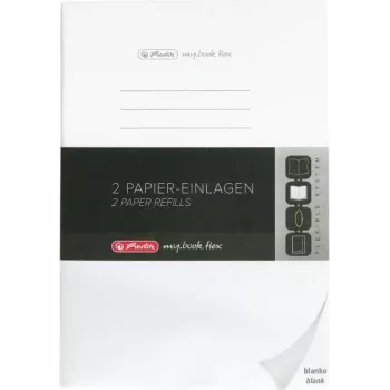 Herlitz 50034130 A5 piezīmju grāmatiņa 80 lapas balta
