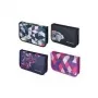 Herlitz be.bag poliestera skolas penālis, 25 daļu komplekts, 2 atloki, 203 x 140 x 35 mm, melns 11438496