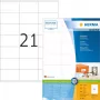 HERMA Premium 4634 Pastāvīgas pašlīmējošas matētas laminēta papīra etiķetes, baltas, 70 x 41 mm, 4200 etiķetes (200 loksnes x 21)
