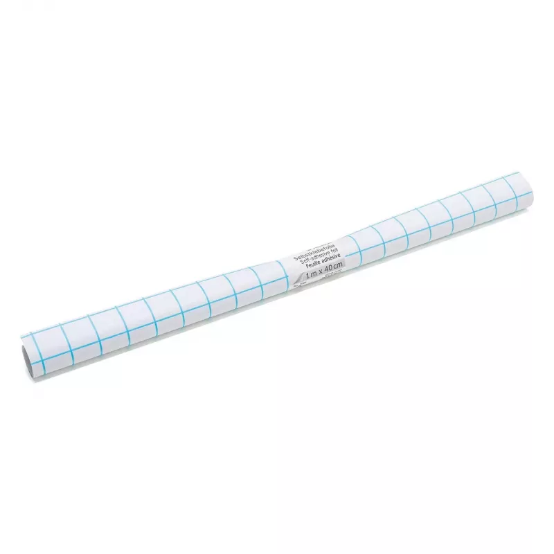 HERMA Pašlīmējošā grāmatu aizsargplēve, caurspīdīga spīdīga PP, 400 mm x 1 m, režģa līnijas 7001