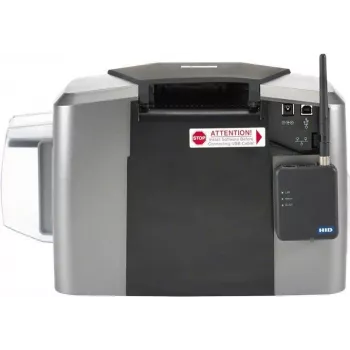 HID Fargo DTC 1250E vienpusējs karšu printeris - Dye-Sublimation/Resin Thermal Transfer - CR-80 (85,6 x 54 mm) - USB 2.0