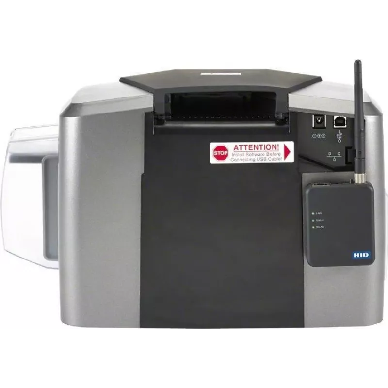 HID Fargo DTC 1250E vienpusējs karšu printeris - Dye-Sublimation/Resin Thermal Transfer - CR-80 (85,6 x 54 mm) - USB 2.0
