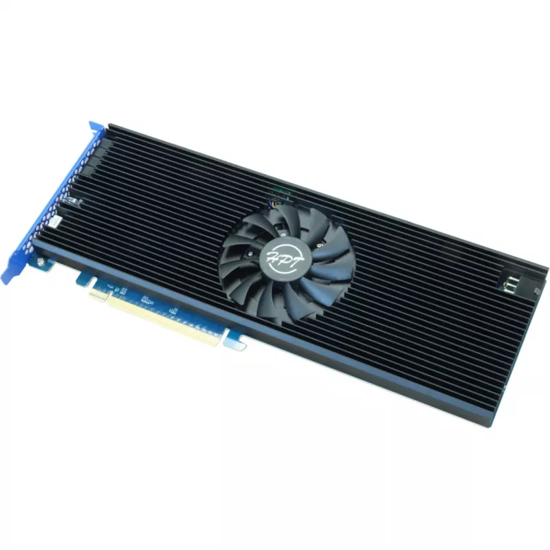 HIGHPOINT Rocket 1608A PCIe Gen5 x16 uz 8-M.2 NVMe slēdža adaptera karte