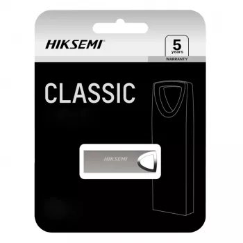 Hiksemi Classic 16GB USB 2.0 zibatmiņa - metāla, sudraba