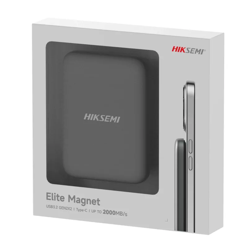 Hiksemi Elite Magnet 1TB USB-C pārnēsājamais SSD
