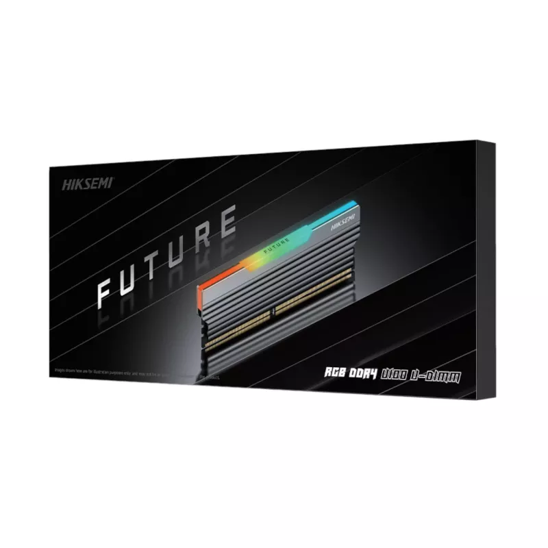 HIKSEMI Future RGB 16GB 3600MHz DDR4 UDIMM spēļu atmiņa - melna