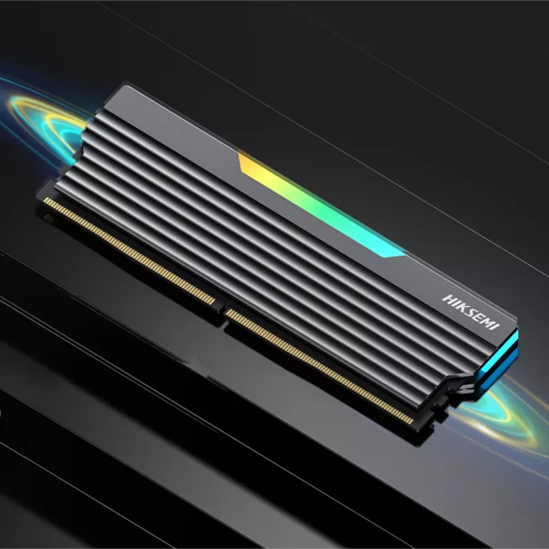 HIKSEMI Future RGB 16GB 3600MHz DDR4 UDIMM spēļu atmiņa - melna