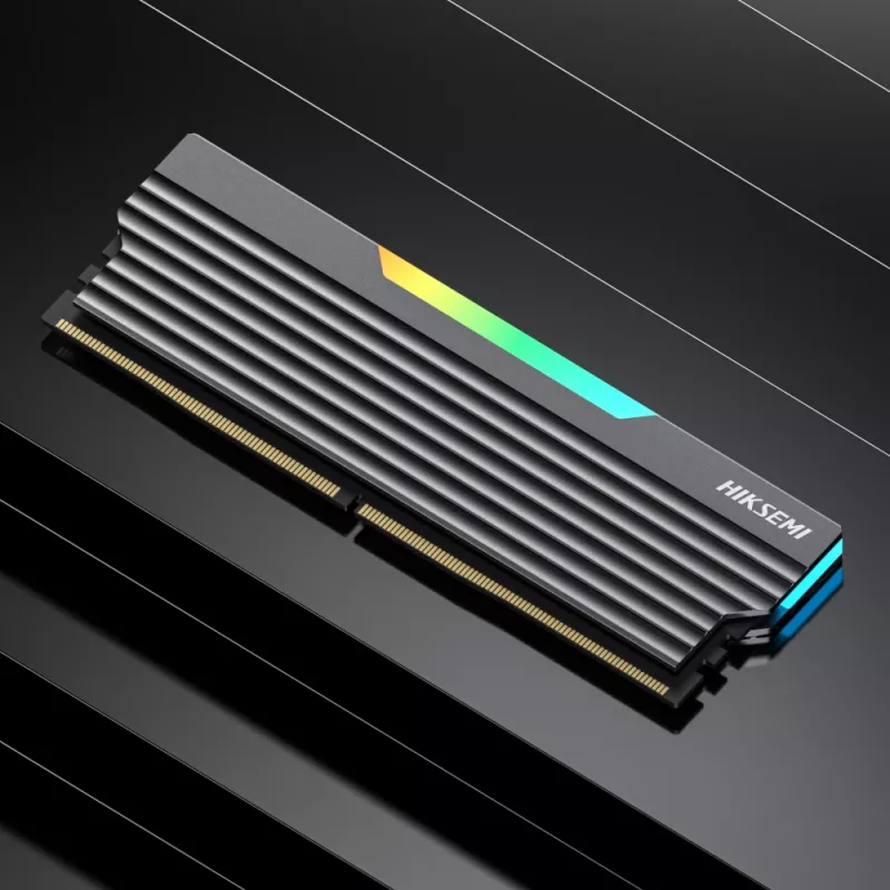 HIKSEMI Future RGB 32GB (2x16GB) 6000MHz DDR5 UDIMM atmiņas komplekts, CL30, melns