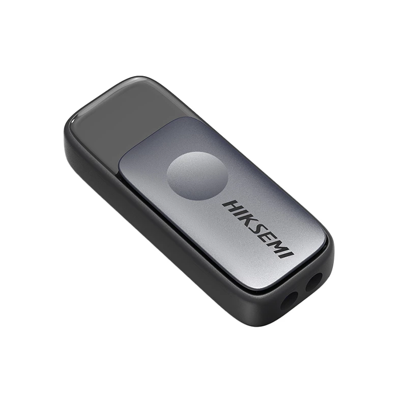 HIKSEMI Pully 128GB USB 3.2 Gen 1 zibatmiņa, ievelkama bez vāciņa, melna