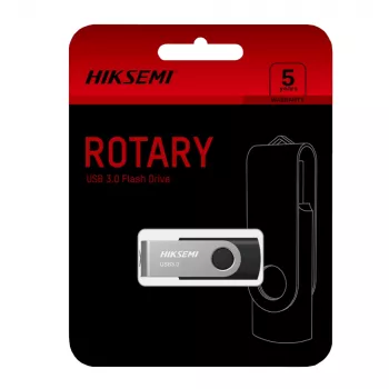 HIKSEMI Rotary Series 64GB USB 3.0 zibatmiņa - sudraba