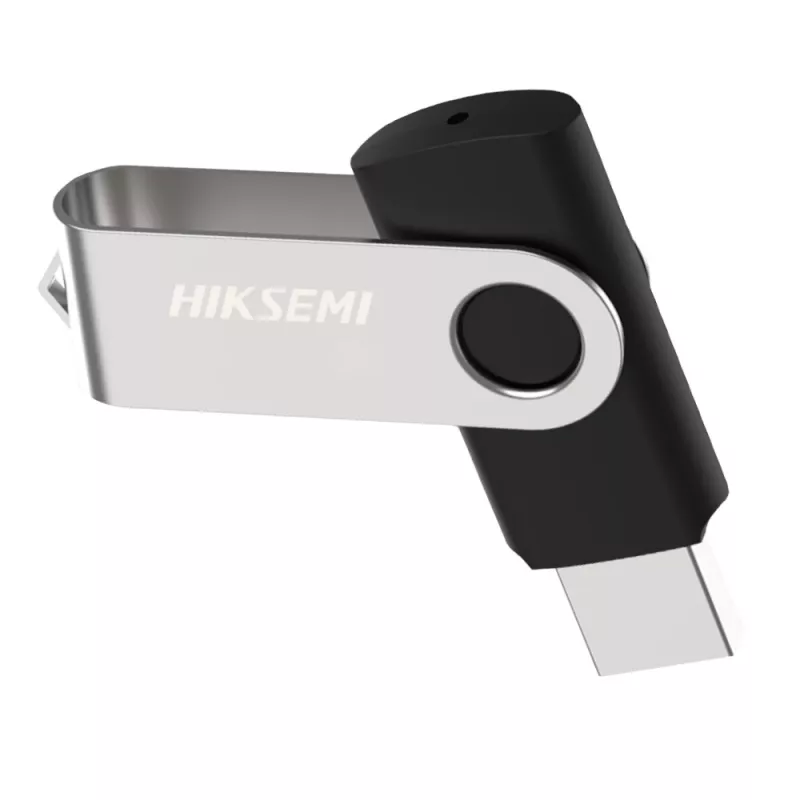 HIKSEMI Rotary Series 64GB USB 3.0 zibatmiņa - sudraba