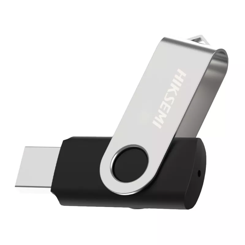 HIKSEMI Rotary Series 64GB USB 3.0 zibatmiņa - sudraba