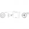 Hikvision 12MP DS-2CD20126G3-IUY/SL(2.8mm)(eF) IP kamera, melna
