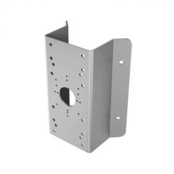 Hikvision DS-1276ZJ-SUS Stūra stiprinājums kupola kamerām, Nerūsējošais tērauds, Iekštelpām/Ārtelpām, Balts/Sudrabs