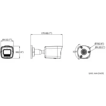 Hikvision DS-2CD1023G2-LIU(2.8MM)PL Smart Hybrid Light IP Camera - 1080p