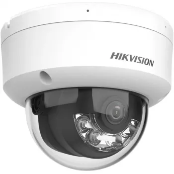 Hikvision DS-2CD1163G2-LIU 6 MP āra kupola IP drošības kamera ar 2,8 mm objektīvu, ColorVu, 30 m IR un balto gaismu, PoE