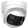 Hikvision DS-2CD1383G2P-LIUF/SL 8 MP Smart Hybrid Light turret IP kamera ar divvirzienu audio, 2.0mm objektīvs