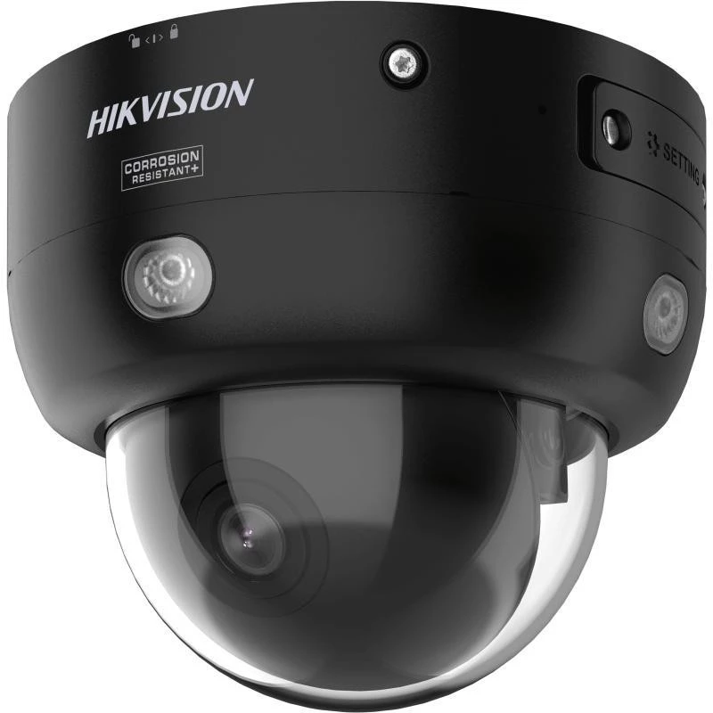 Hikvision DS-2CD2146G3-IPTRZS2UY(2.8/4)eFBLACK 4MP AcuSense IP kamera, 2.8mm, IP67, melna